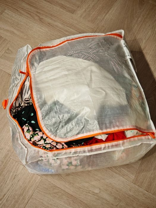 Duża torba ubrań na jesień i zimę paka xxl