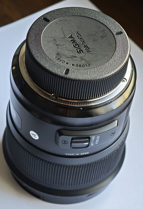 Sigma ART 24 mm 1.4 DG HSM bagnet Nikon F