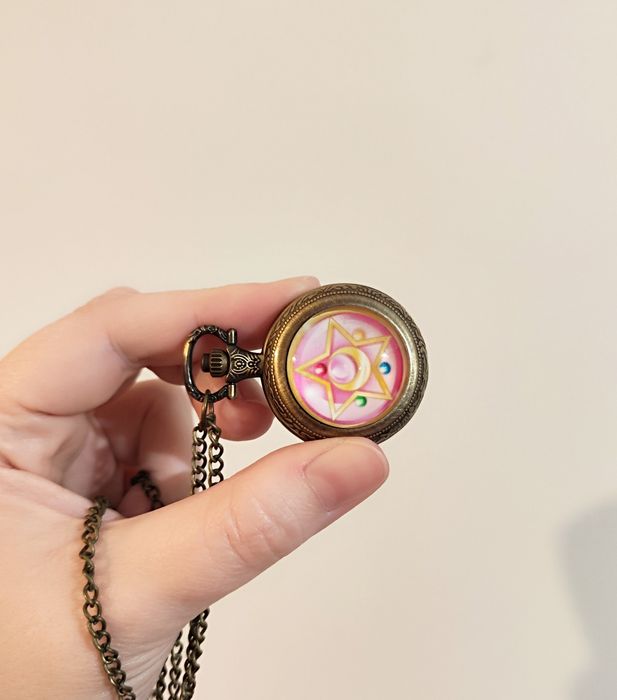 Zegarek kieszonkowy wisiorek nqsyzj I'm sailor moon Czarodziejka z ksi