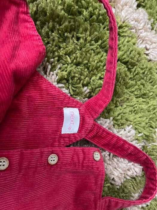 Сарафан вельветовий, джинсовий Next 5-7 р.