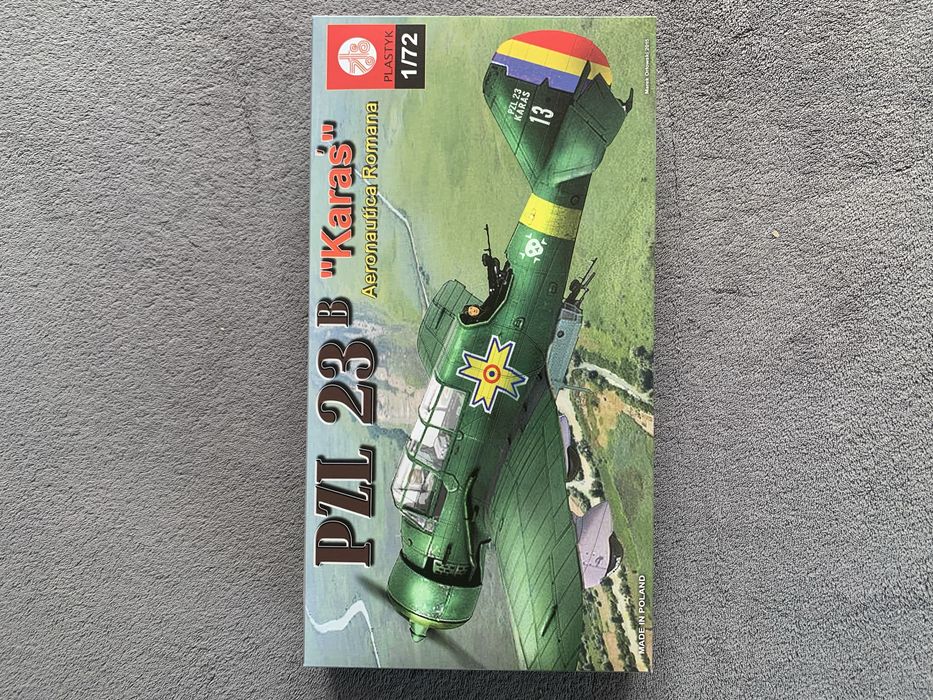 Samolot PZL 23 Karaś malowanie Romunia model Plastyk S 065