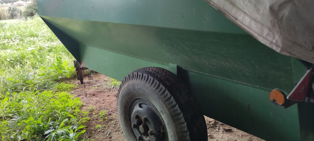 Reboque de transporte especial uvas