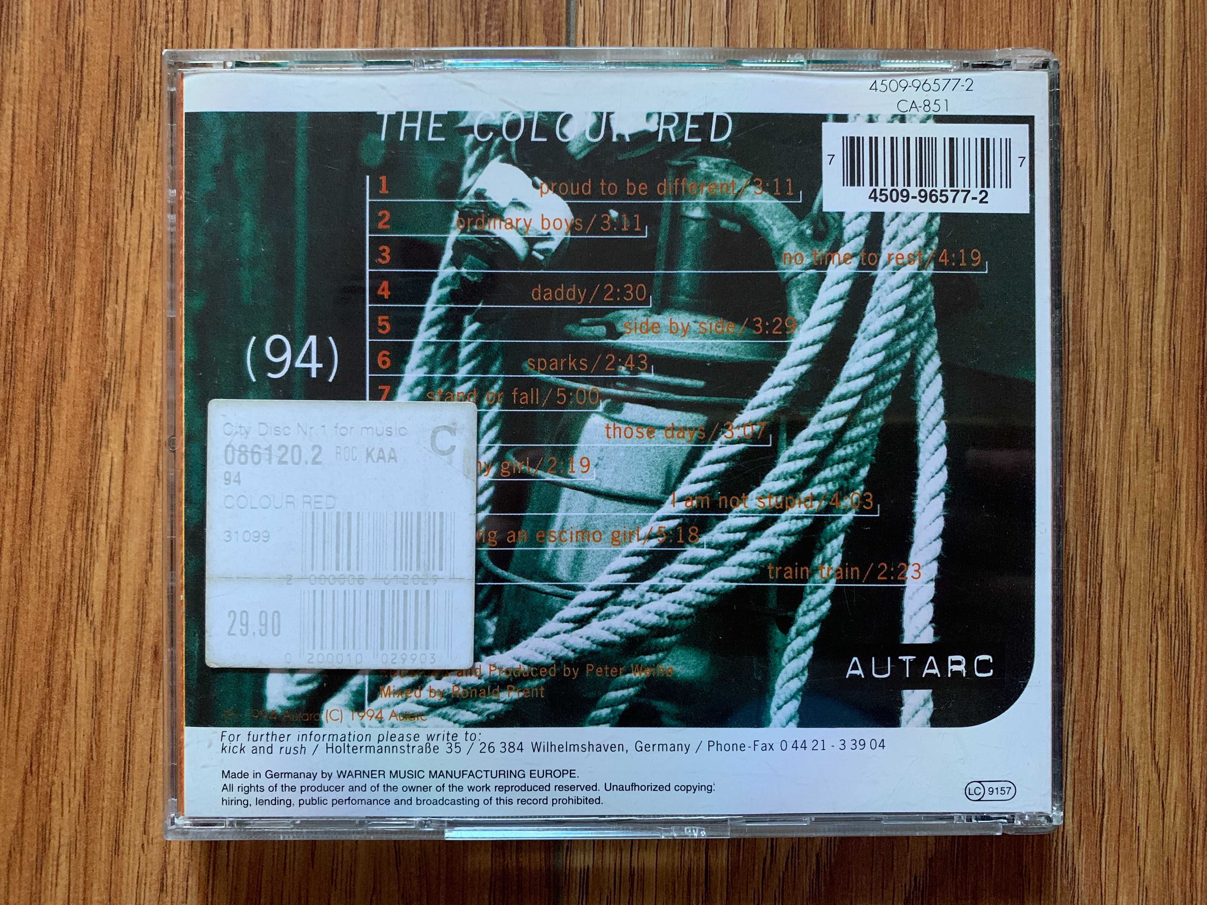 The Colour Red - (94) - cd