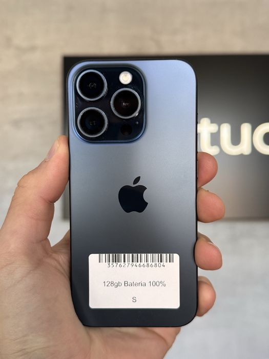 RATY 0% iPhone 15 Pro 128GB BATERIA 100% GWARANCJA 12 miesiecy!!!