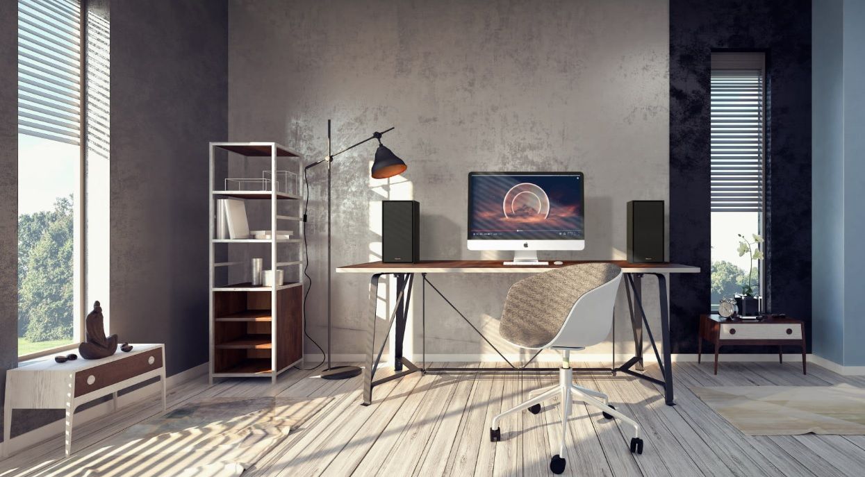 Klipsch R-50PM R50PM EUA kolumny podstawkowe aktywne para