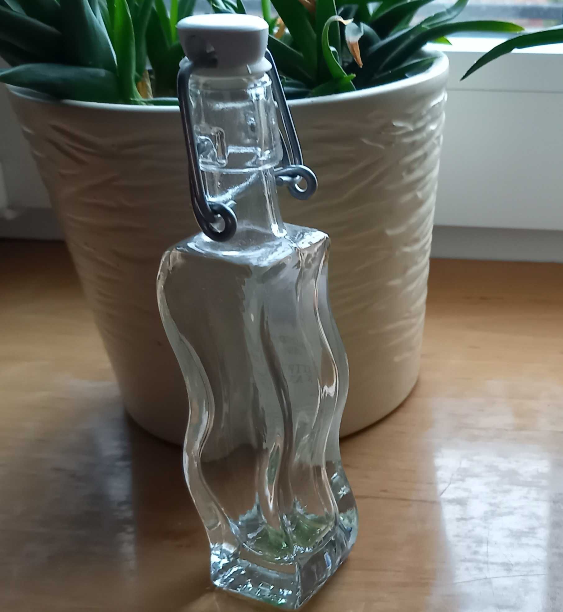 butelka fala wygięta szklana patentowe zamknięcie hermetyczne 40 ml