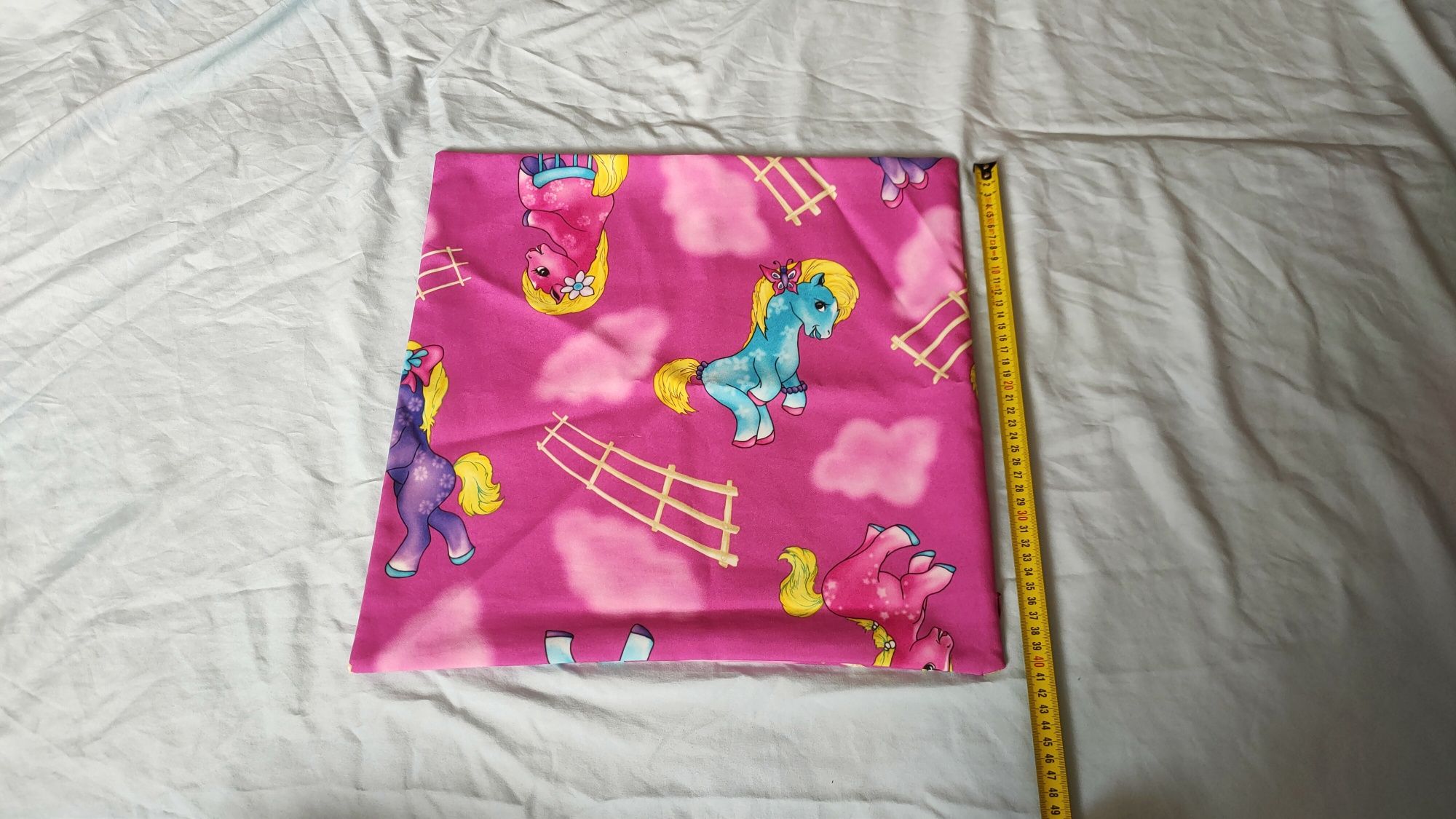 Poszewka na poduszkę jaśka kucyki My Little Pony 40*40cm stan bdb