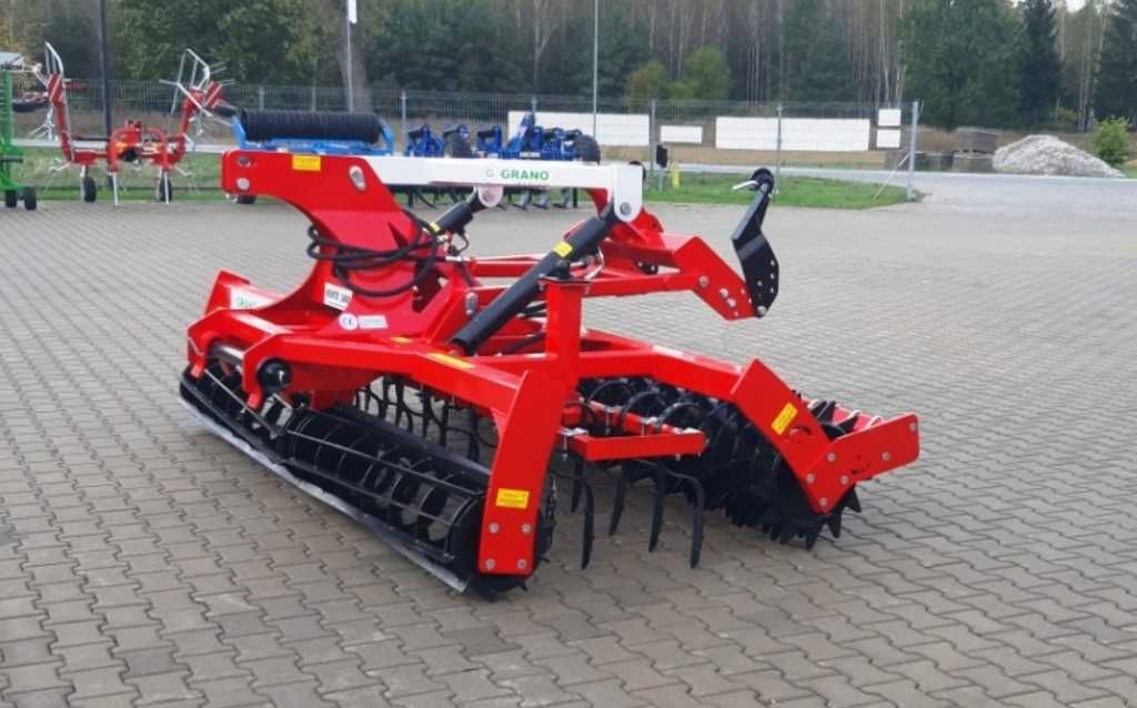 Agregat Uprawowo Siewny EURO-MASZ 2,5 2,7 3m hydropack 2-siłownikowy