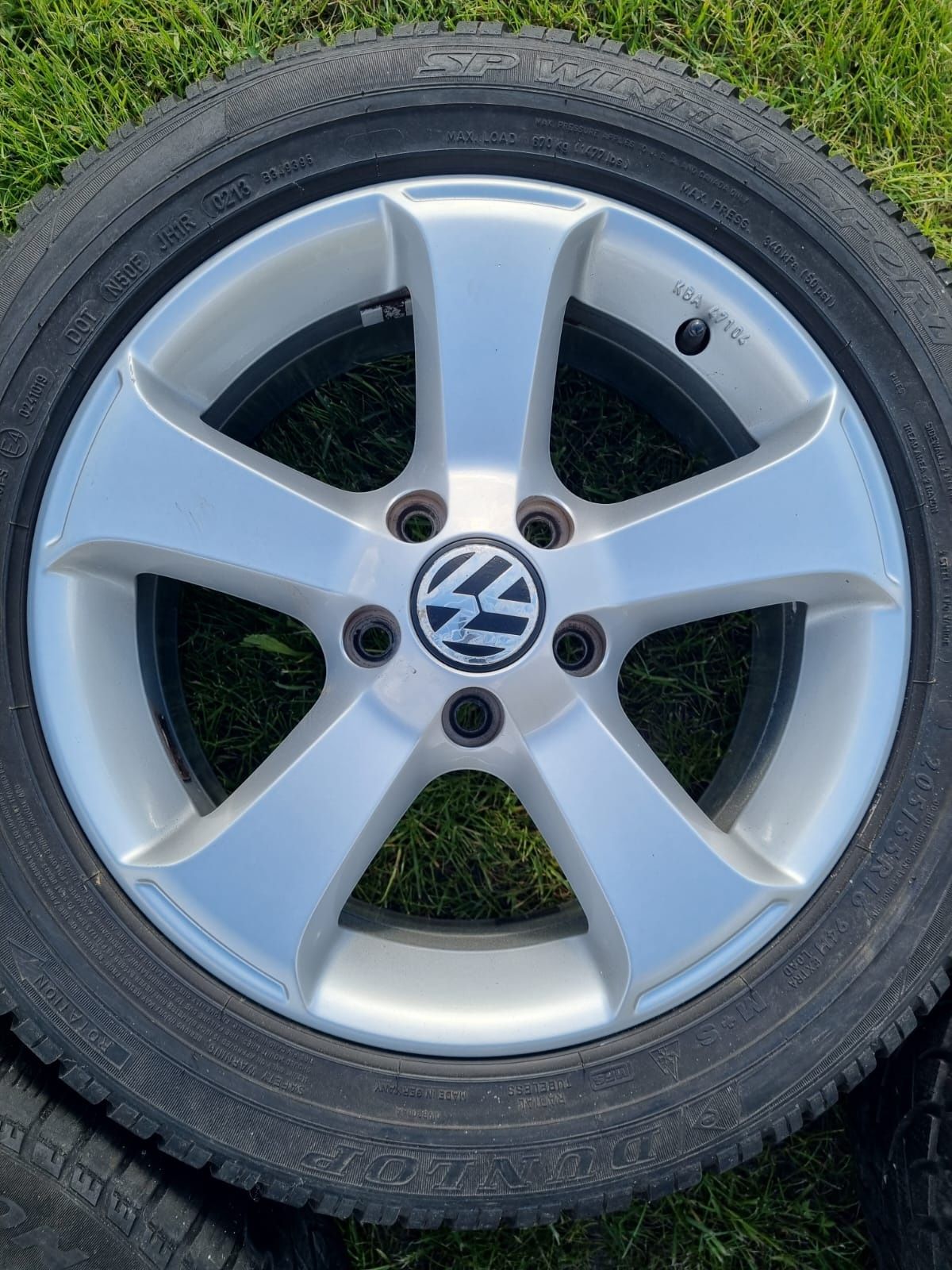 Alufelgi VW 5x112 passat Golf 205 55 r16