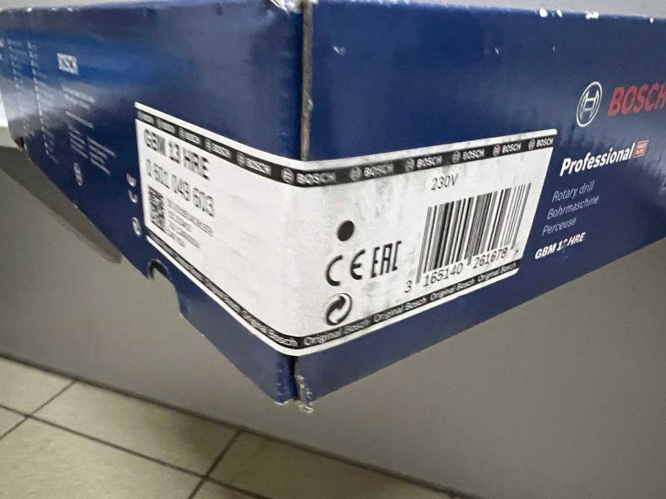 Безударная дрель Bosch GBM 13 HRE 0601049603 НОВАЯ!