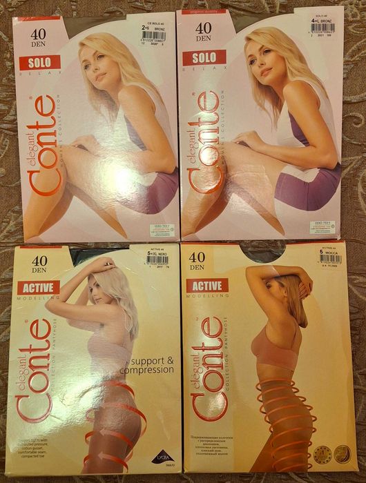 Колготки / чулки Conte 40 Den / майка Conte