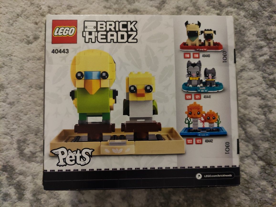 LEGO 40443 BrickHeadz - Papużka z roku 2021