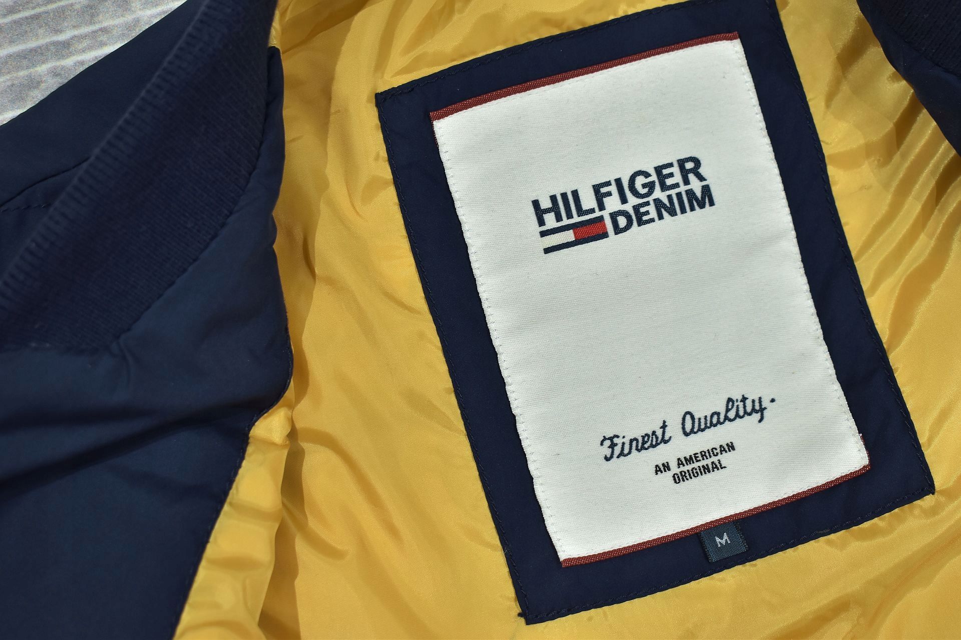 TOMMY HILFIGER Ocieplana Kamizelka Męska Premium M