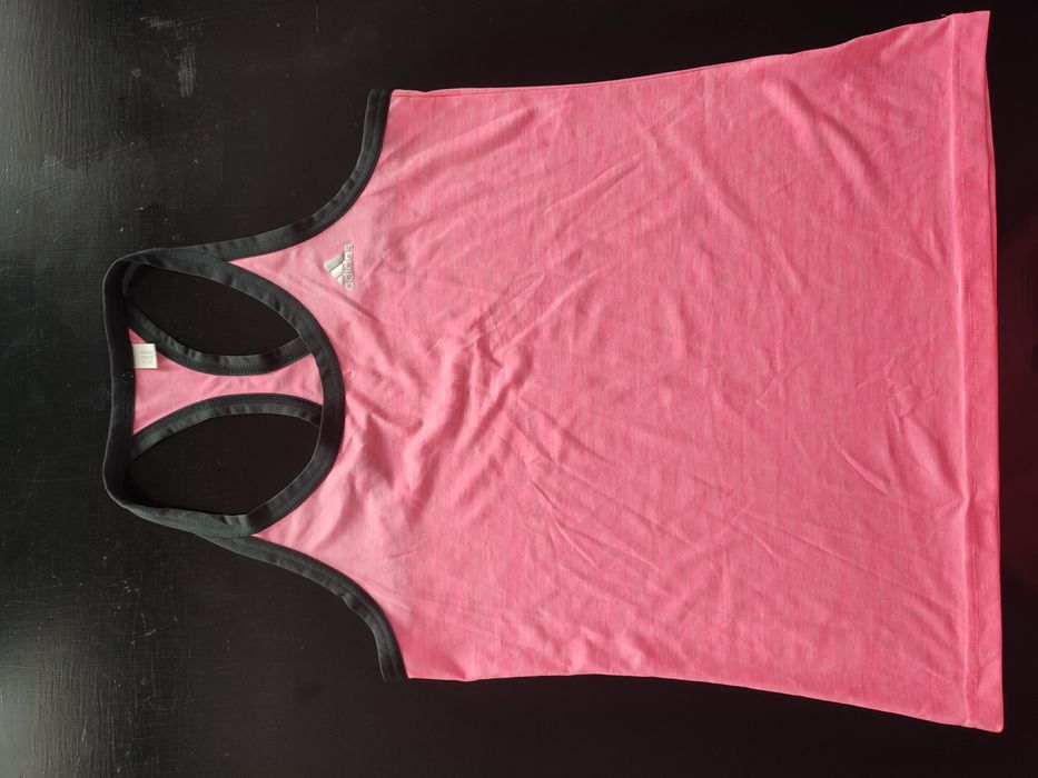 Różowa koszulka sportowa fitness rozmiar M Adidas