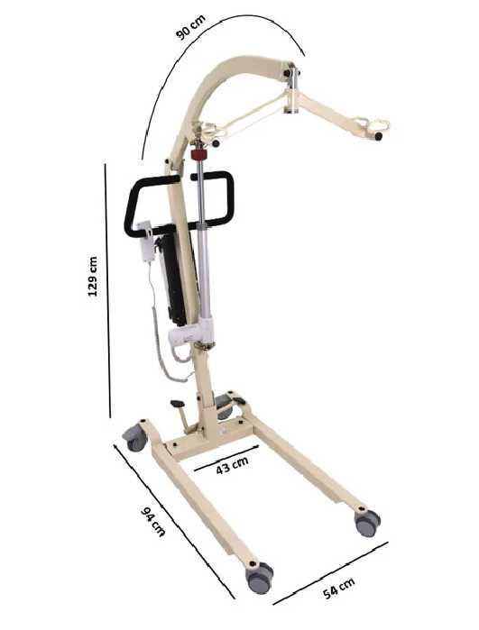 Elevador de Transferência Elétrico Hercules - SENSICARE