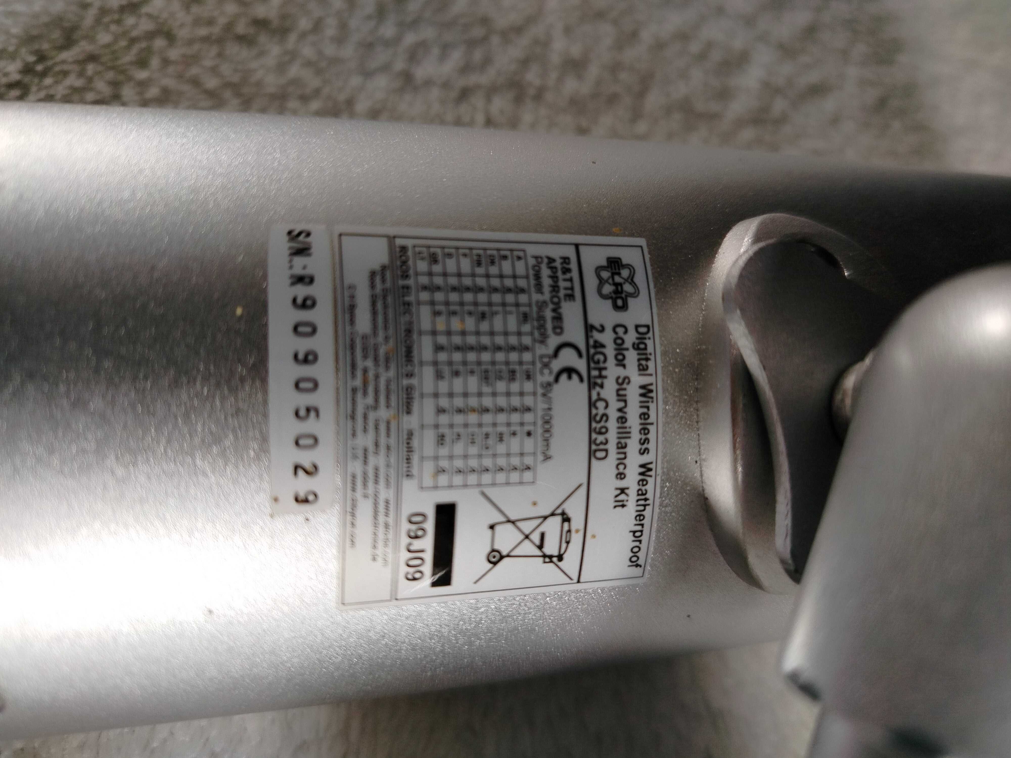 Metalowa atrapa kamery  do DVR7WC DVR74W