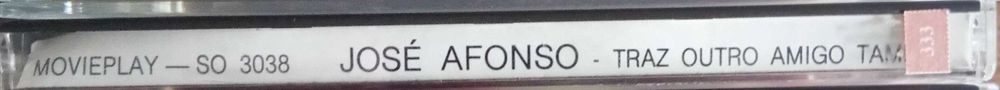 José Afonso	- - - - -		Traz Outro Amigo Também	- - - - -	CD