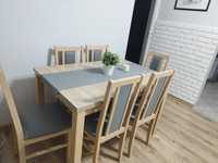 Stół plus 6 krzeseł komoda stolik kawowy