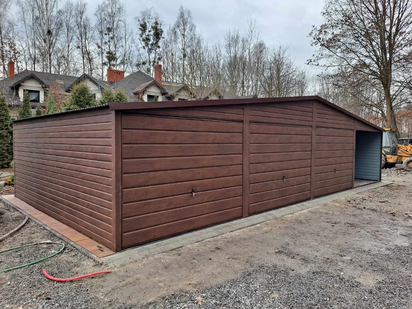 Garaz 12-6  drewnopodobne profil zamknięty 8