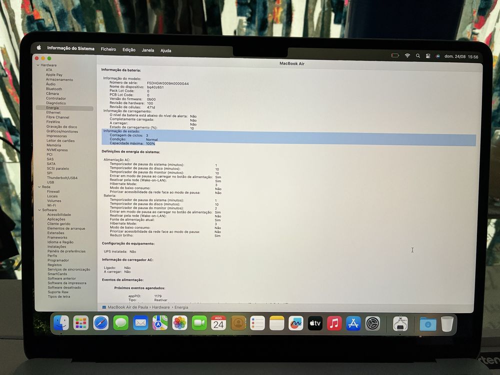 MacBook Air 2025 M4 NOVO com Fatura