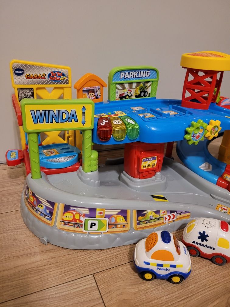 Garaż serwisowy tut tut autka, Vtech