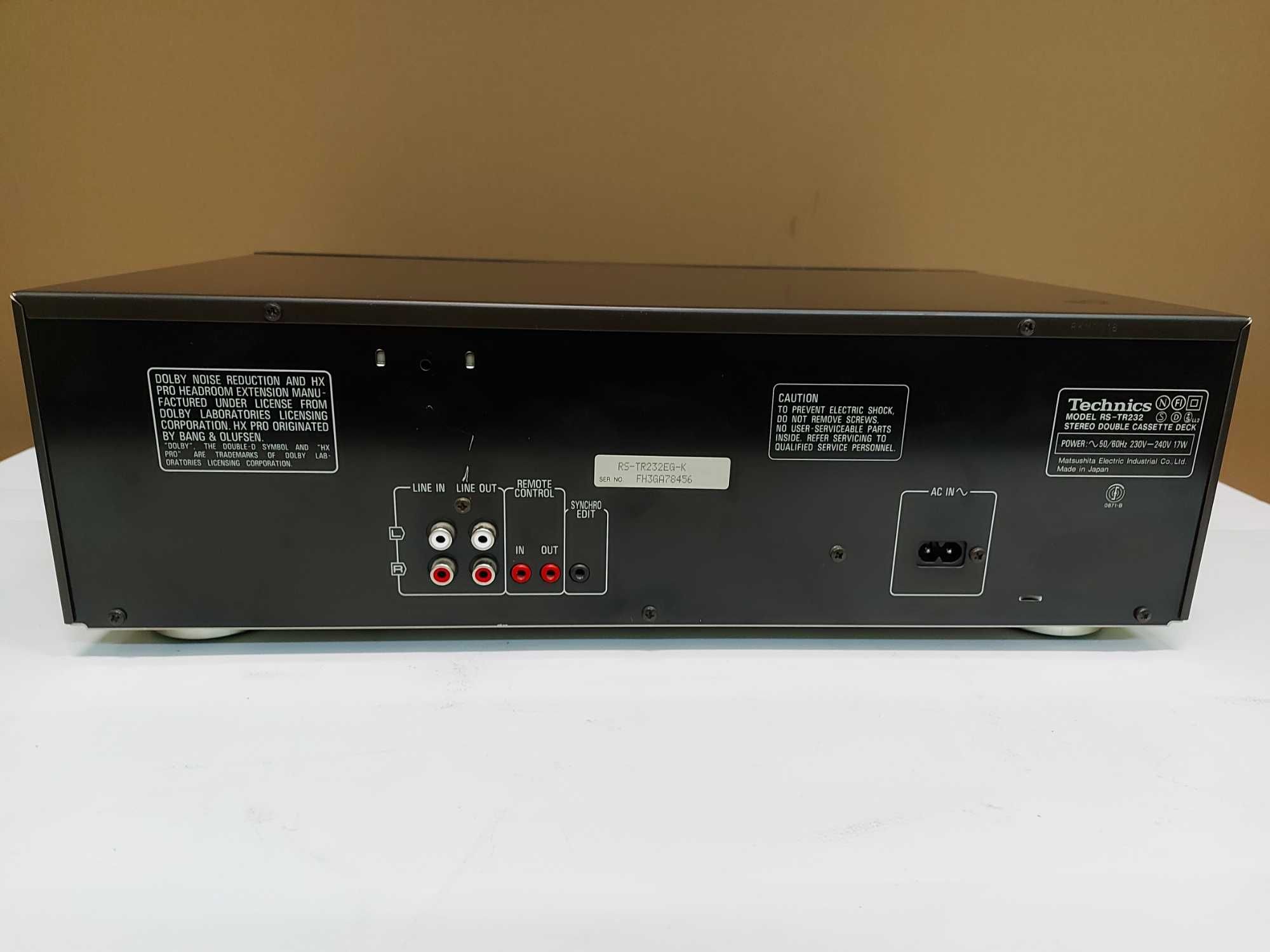magnetofon Technics RS-TR 232
