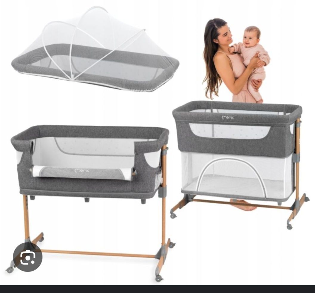 Łóżeczko Dostawne 4W1 Momi Smart Bed
