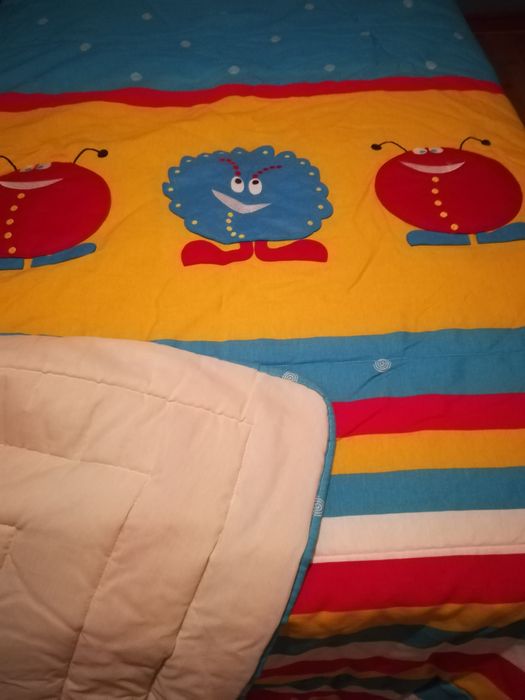 Edredao criança cama solteiro