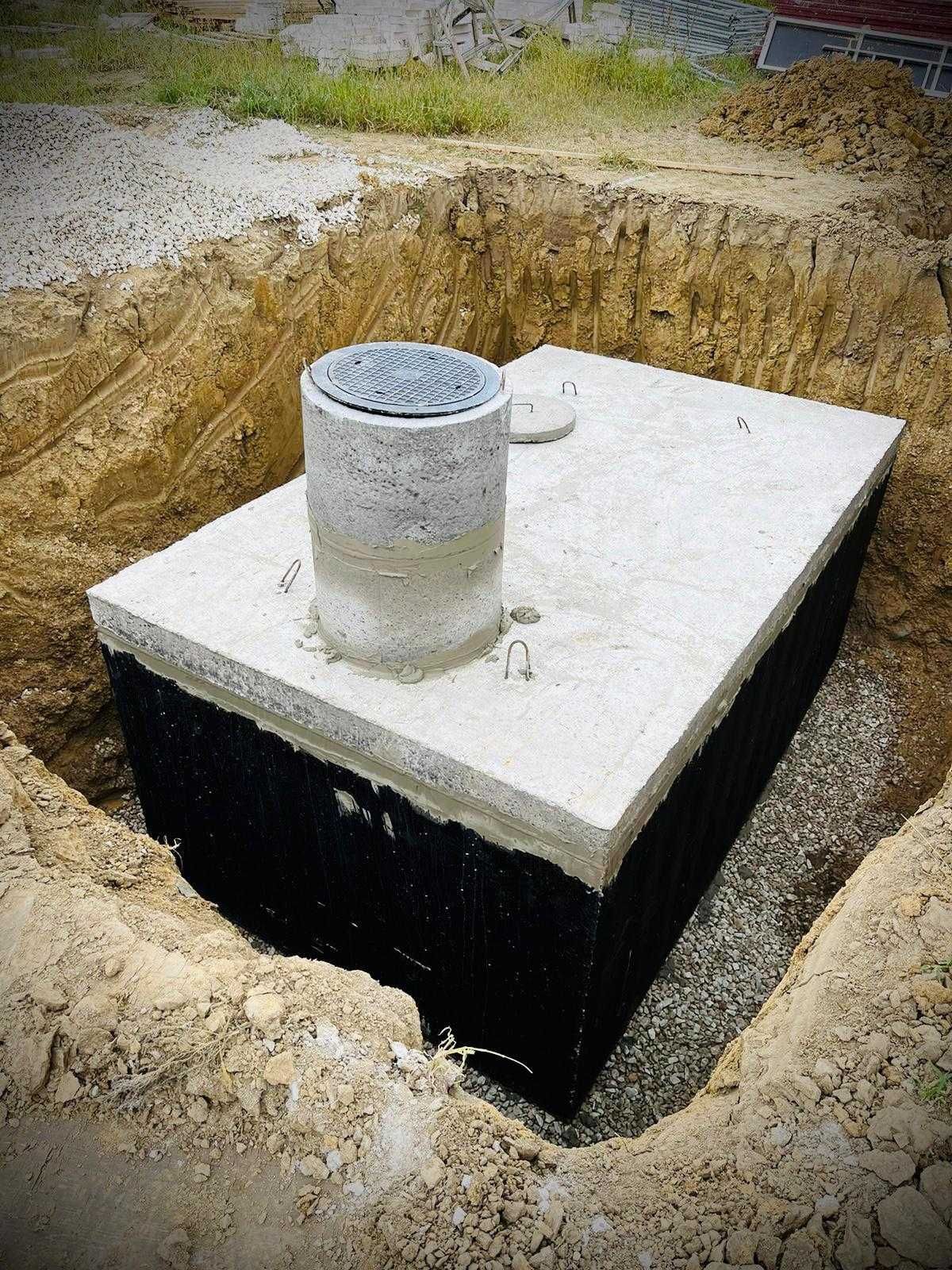 Szambo betonowe szamba zbiorniki na deszczówkę zbiorniki betonowe.