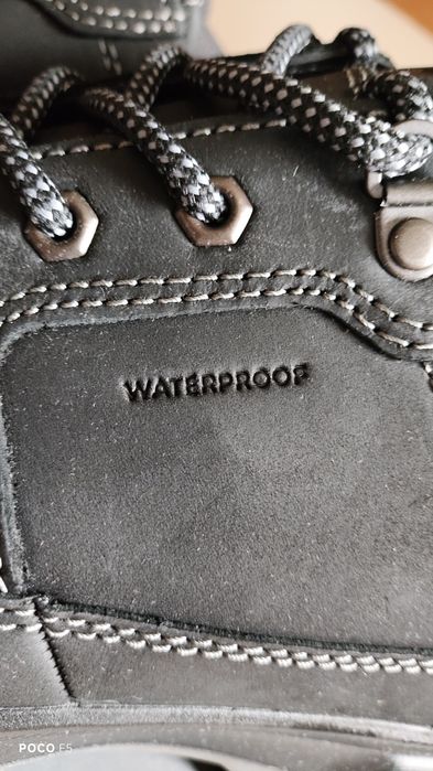 Ecco Rugged Truck czarne skórzane wodoodporne buty rozm 43 jak 43