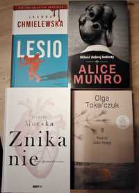 Chmielewska,  Munro, Tokarczuk,  Morska - 4 książki