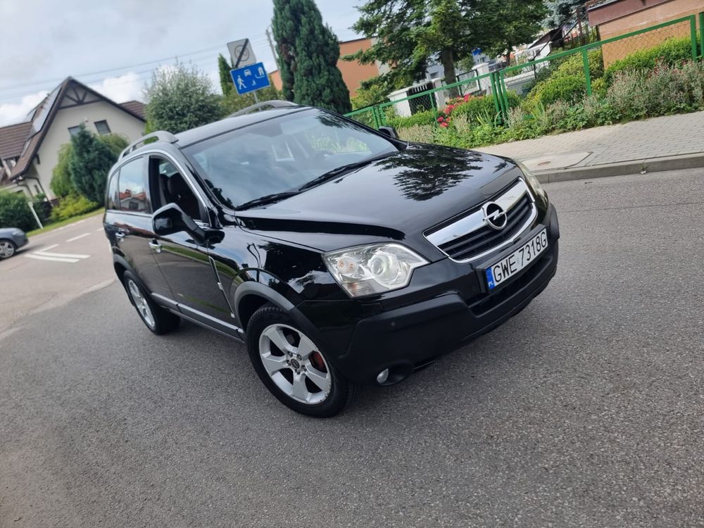 Elegancki Opel Antara 2.0 Diesel 150km Automat Zadbany brąz skóra !