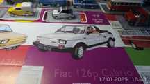 Fiat 126p Cabrio 1:43 Kult Auta PRL.FabNowy z gazetką Oraz 100 innych.