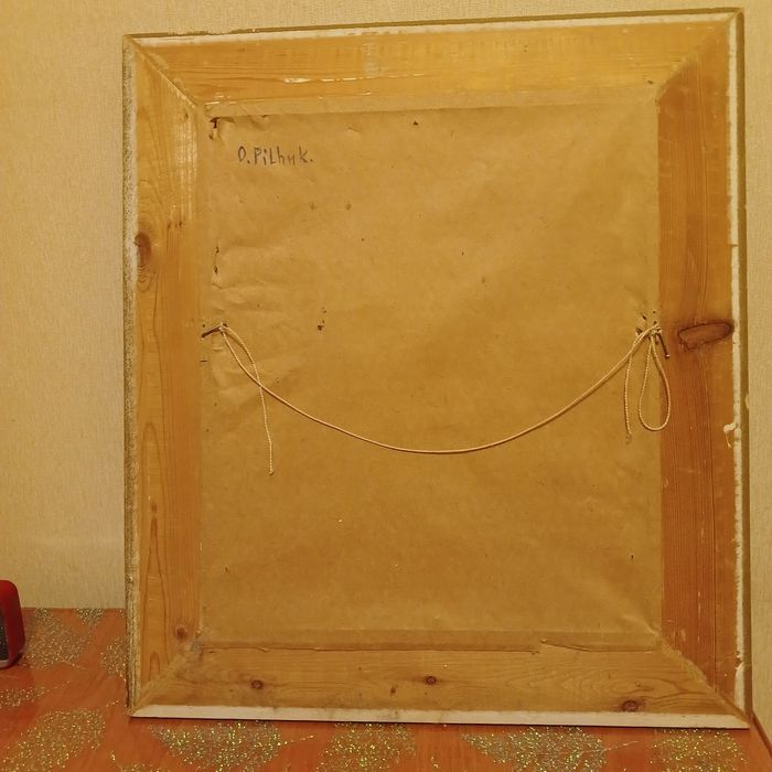 Картина маслом "Предложение"