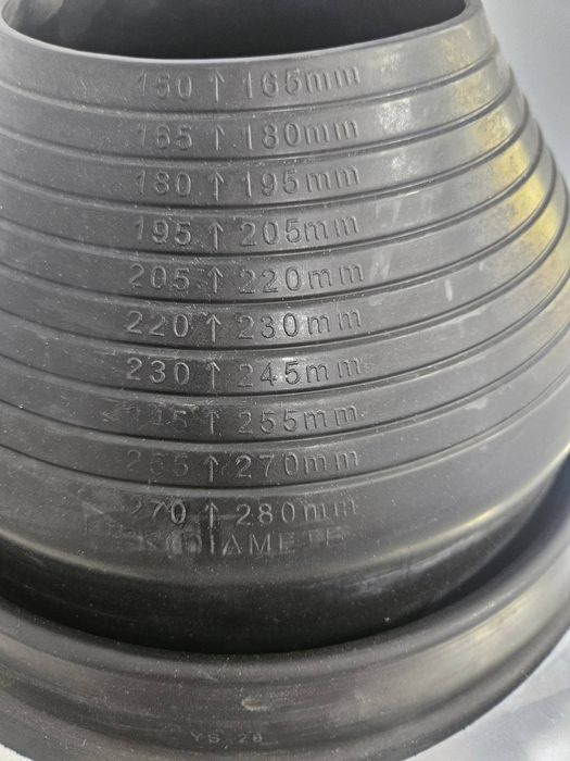 Герметичний прохід для дахових вентиляцій та інших інженерних робіт