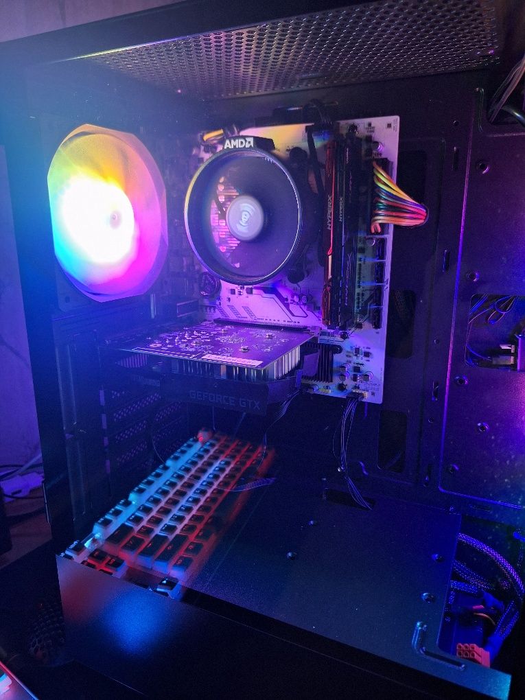 Komputer do Gier | Ryzen 5 2600 + GTX 1650 | 16GB RAM | Windows 11