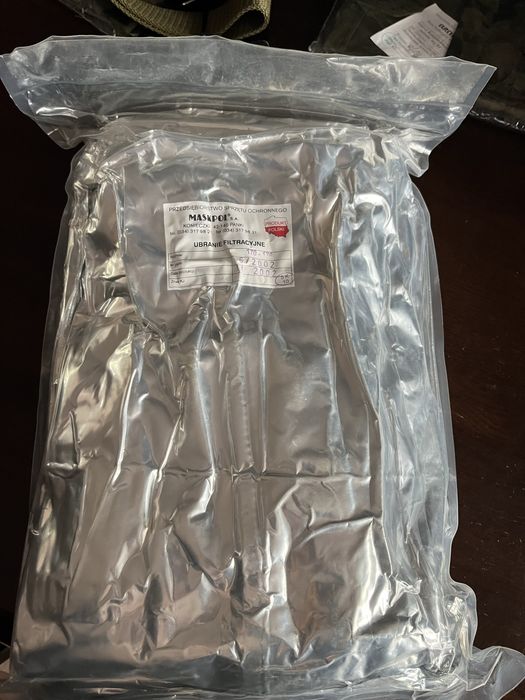 Ubranie filtracyjne wojskowe