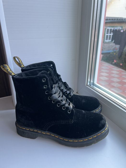 Dr Martens 1460 Pascal Velvet ботинки берци оригінал