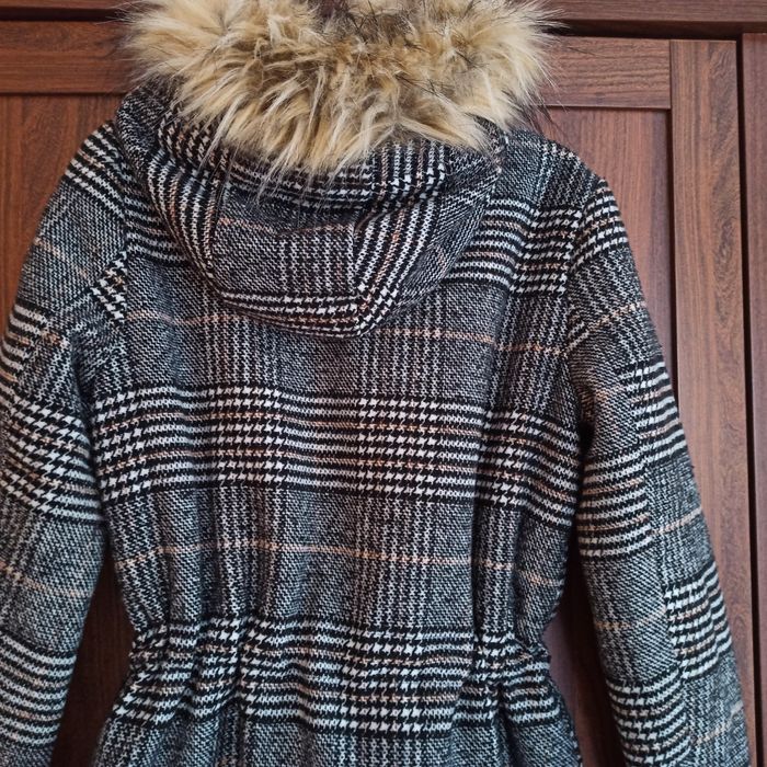 Sinsay płaszcz damski z kapturem rozmiar XS/S