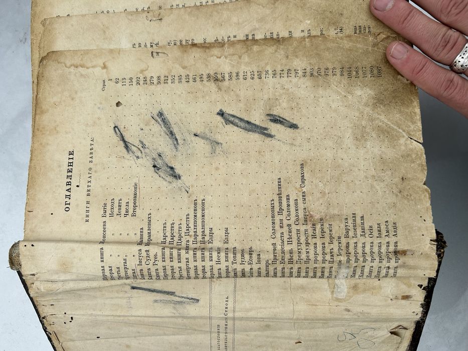 Библия 1904 год !