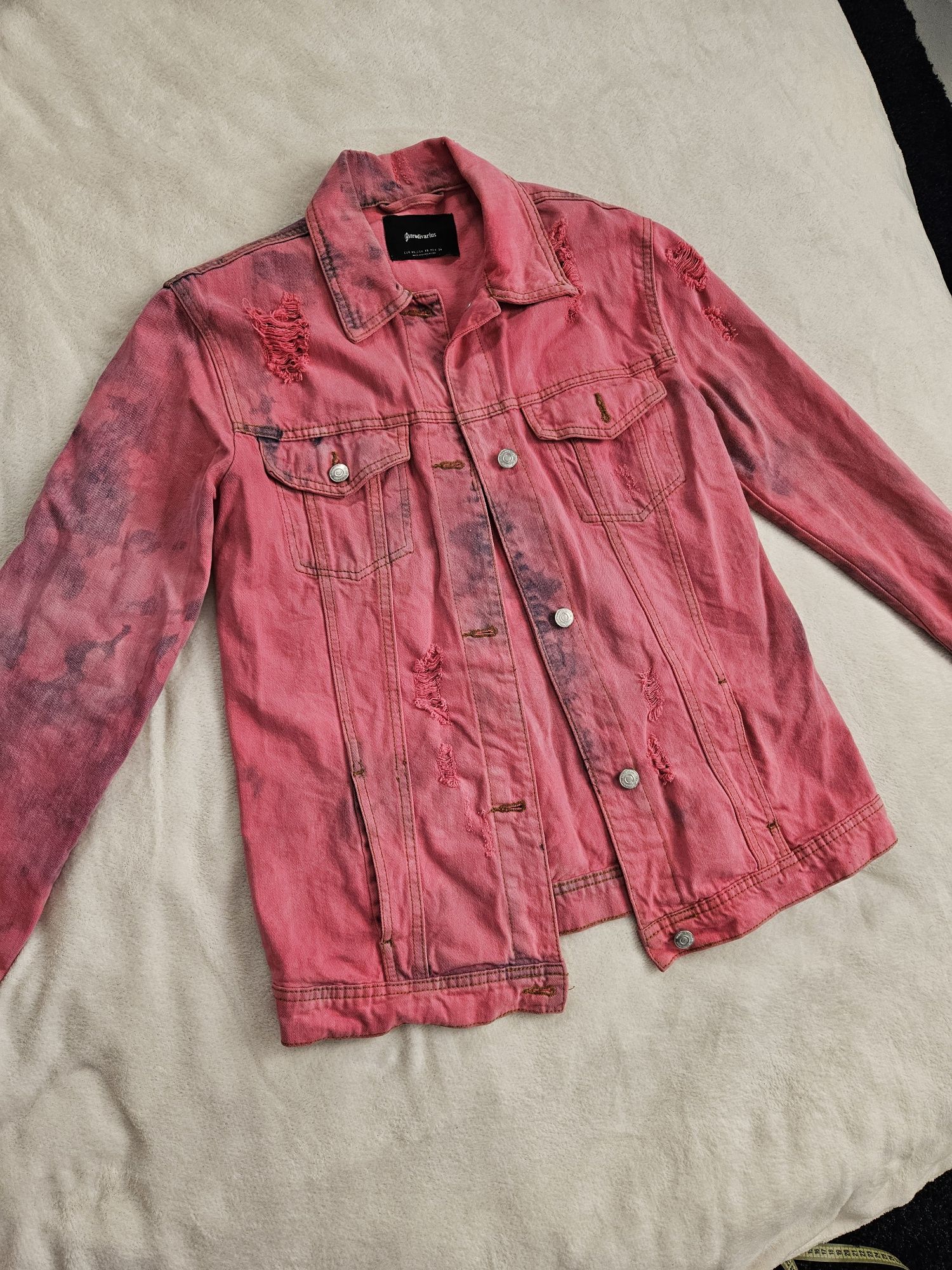 Stradivarius katana jeansowa oversize