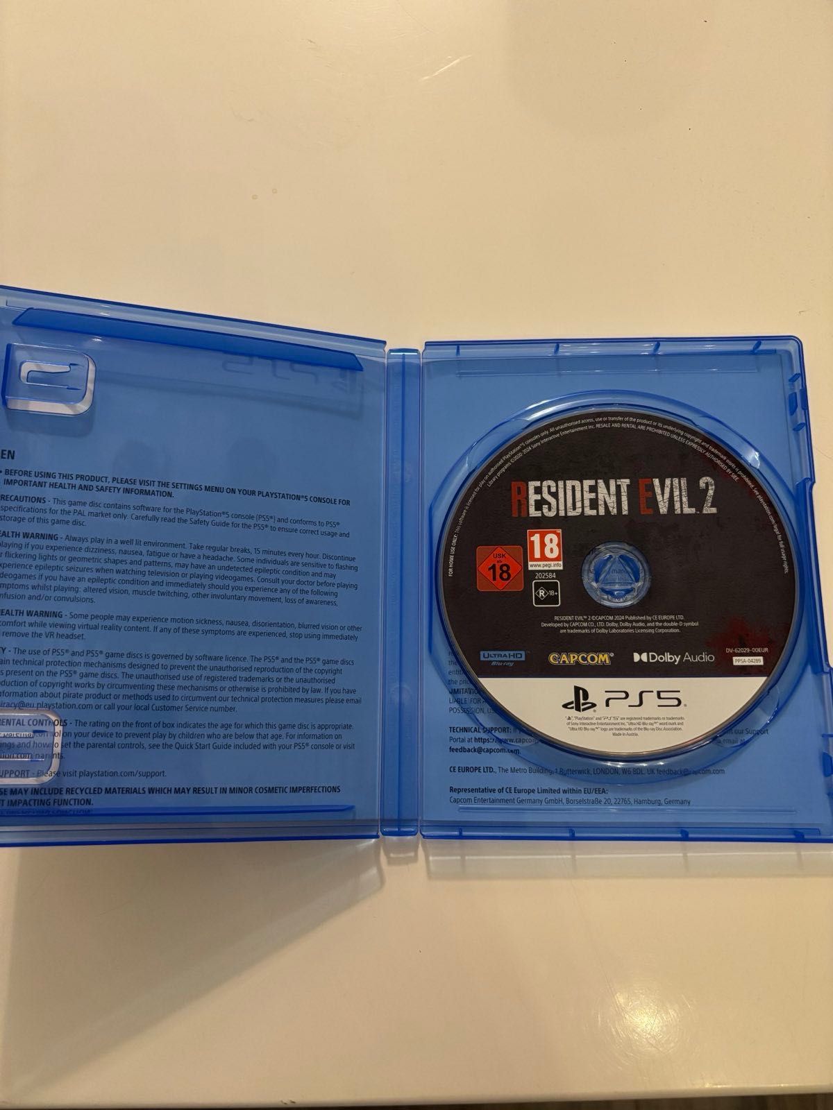Resident Evil 2 PS5 jak nowe