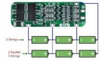 Bms 3s 12.6v 20А плата защиты li-on