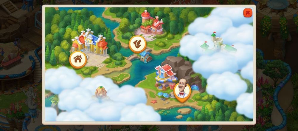 Gardenscapes аккаунт (7354 лвл)
