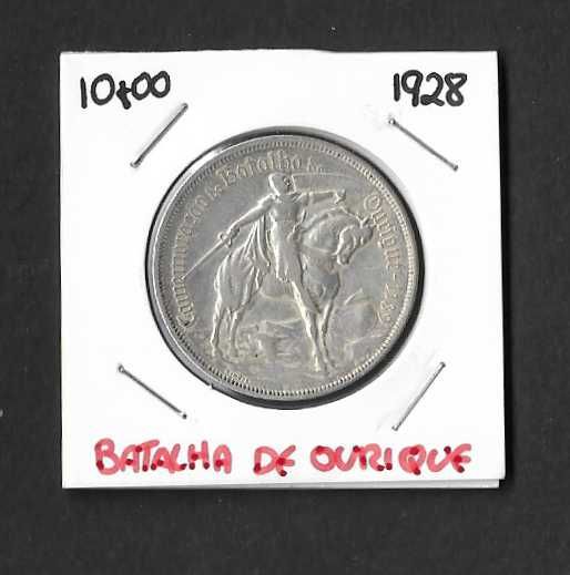 Moeda de 10 Escudos . Portugal 1928