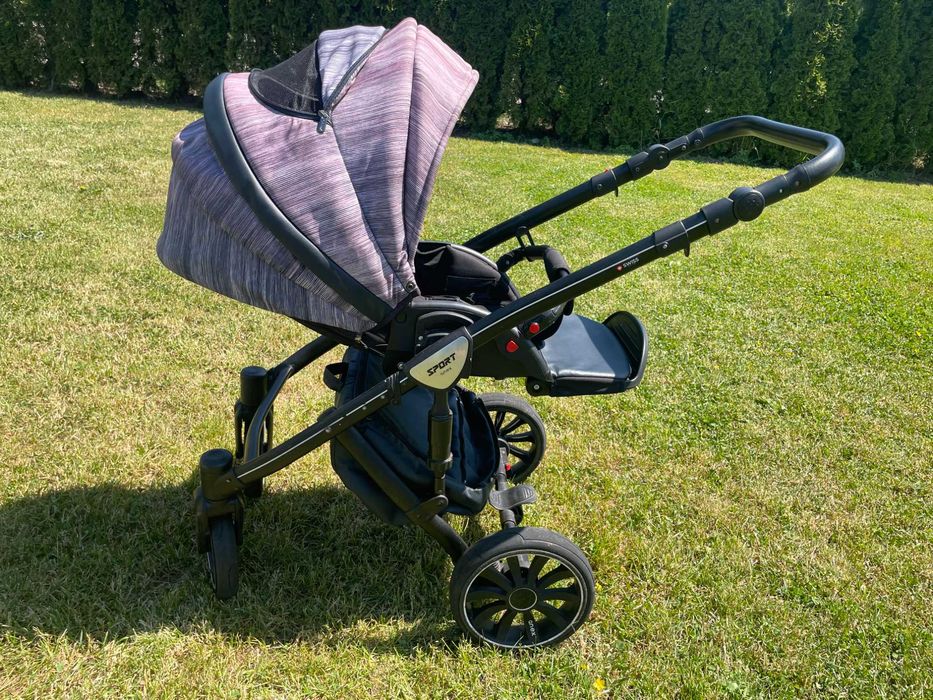 Wózek dziecięcy Anex Sport Q1 AB04 Graphit Noise (szary)