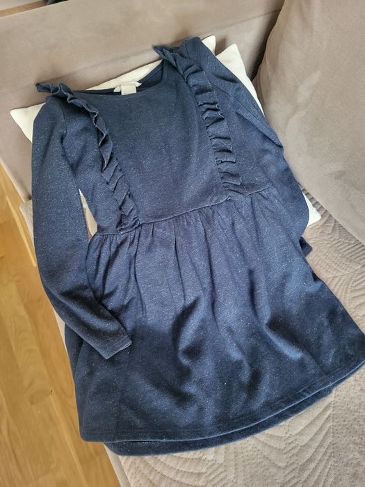 Сукня з люрексом h&m 122