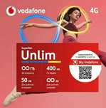 Vodafone SuperNet Unlim РІК БЕЗ АБОНПЛАТИ