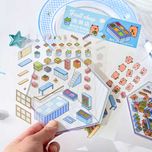 3D наклейки-кімнати, наліпки-румбокси, Наліпки 3D міні-кімнати