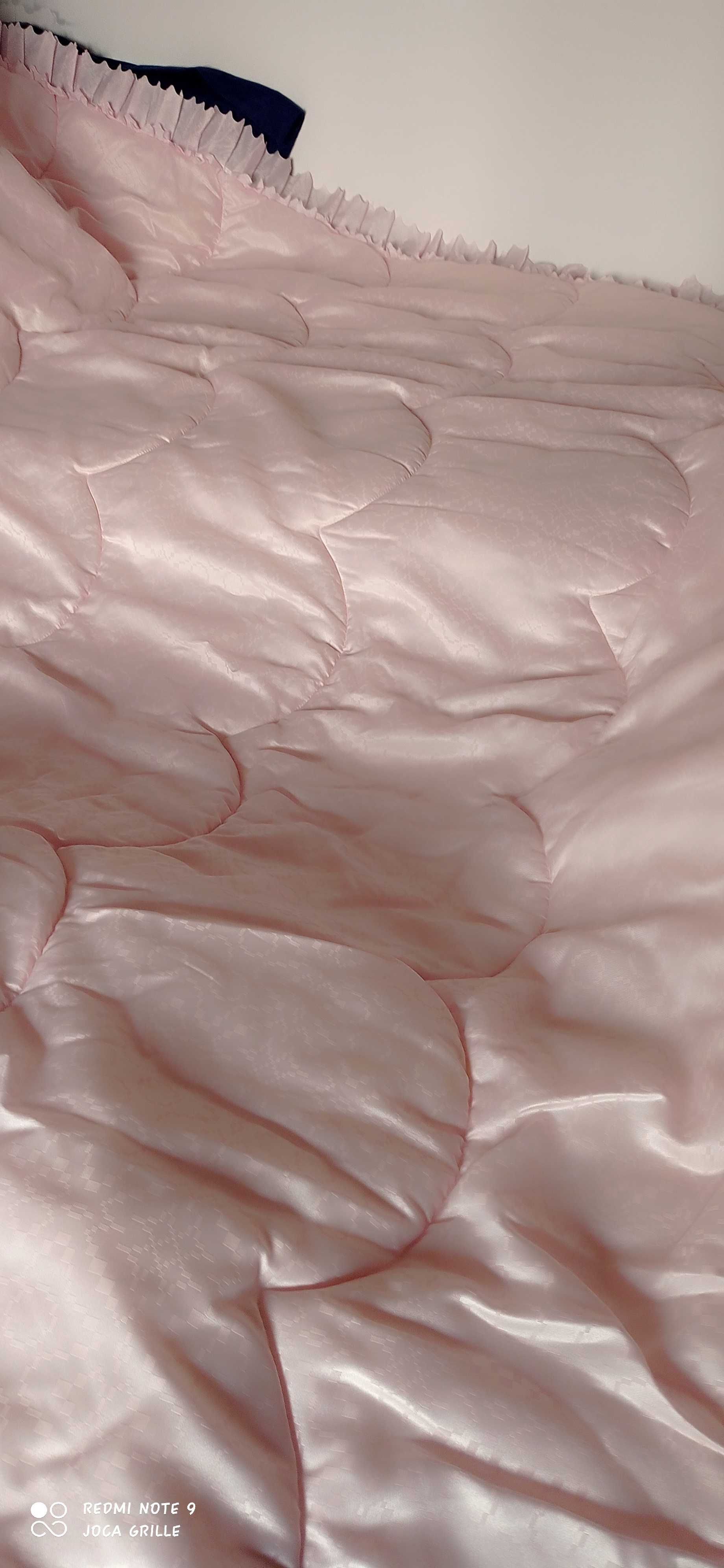 Colcha Casal Rosa